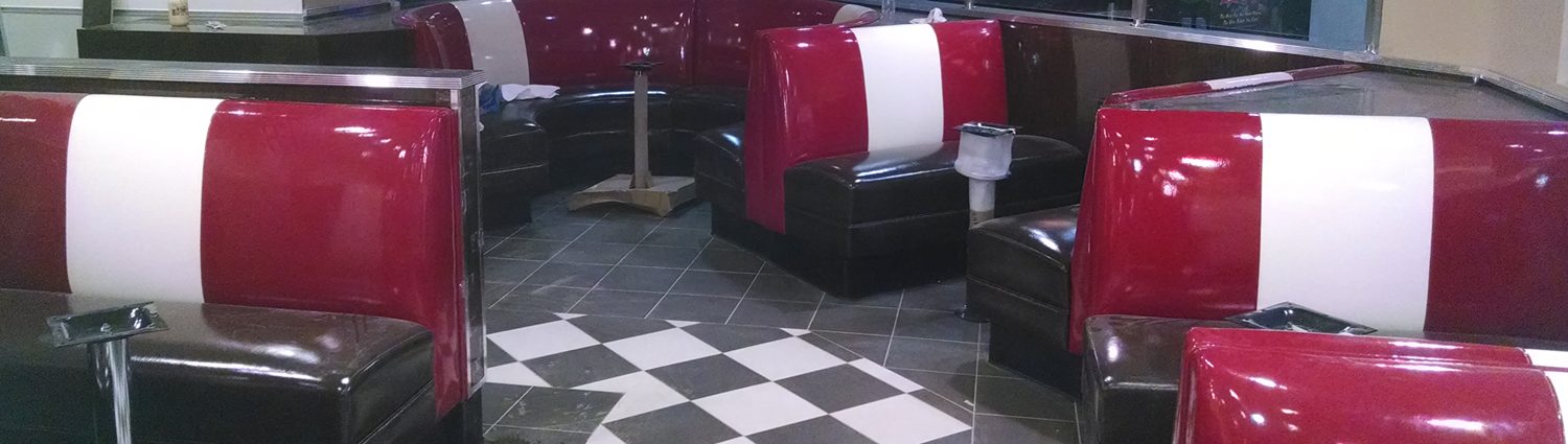 Johnny Rockets Upholstery